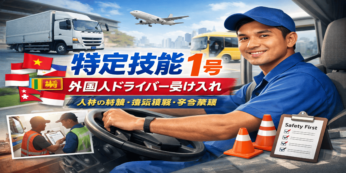 特定技能外国人ドライバーの人材像│特定技能（自動車運送業分野）│外国人雇用（自動車運送業分野）